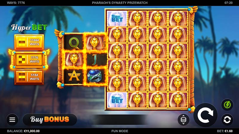 Pharaohs Dynasty PrizeMatch
