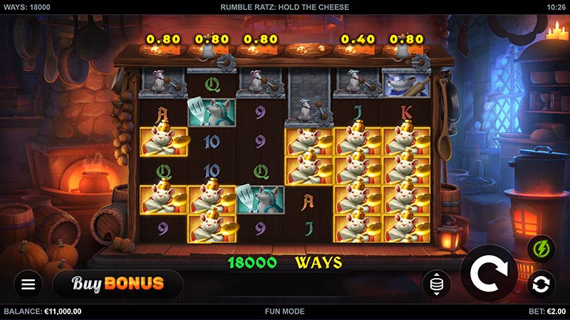 Rumble Ratz Hold the Cheese
