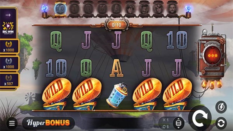 Sky Hunters Gamble Feature