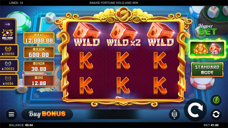 Snake Fortune Hold and Win