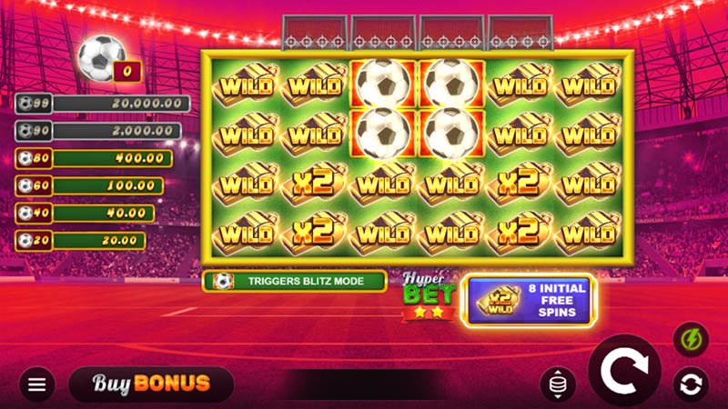 Soccer Storm Hold and Win