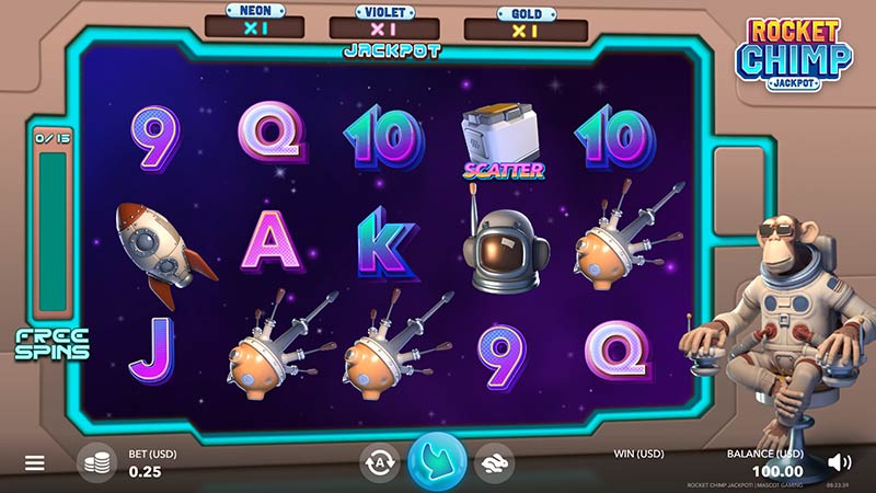 Rocket Chimp Jackpot