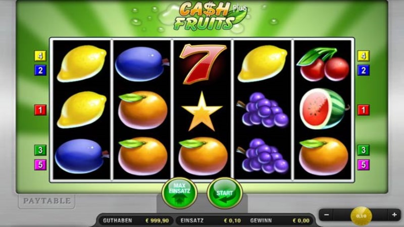 Cash Fruits Plus