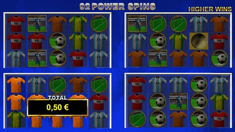 Gold Cup Power Spins