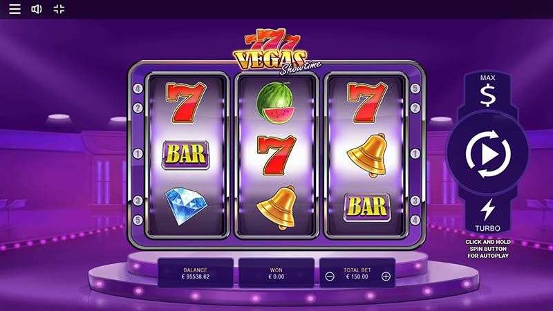 777 Vegas Showtime