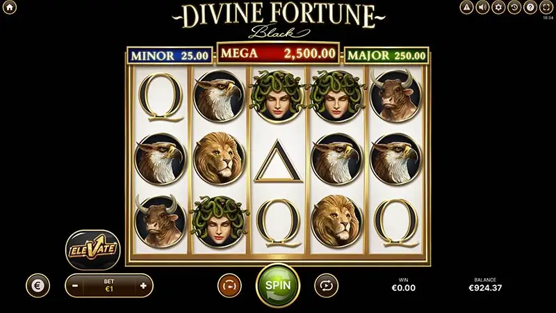 Divine Fortune Black
