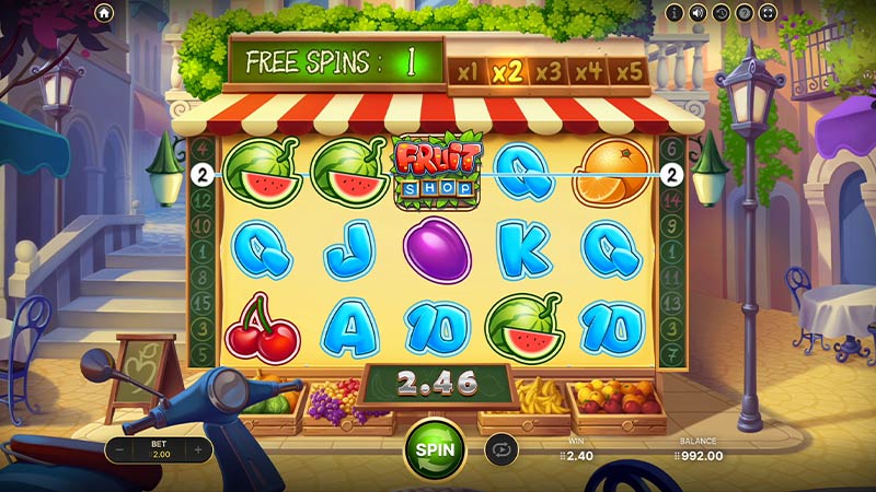 Fruit Shop Frenzy