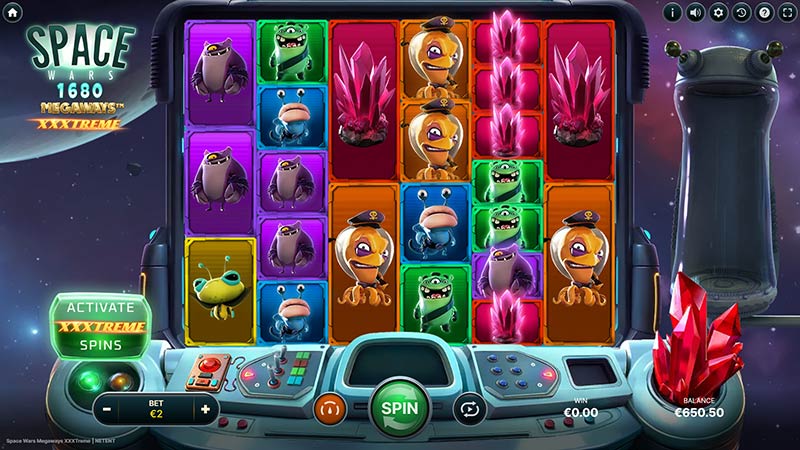 Space Wars Megaways XXXtreme