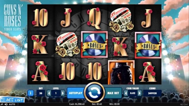 Guns N Roses Video Slots