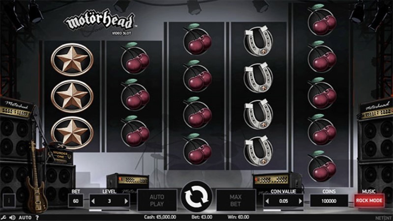 Motorhead Video Slot