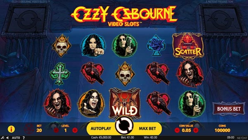 Ozzy Osbourne Video Slots