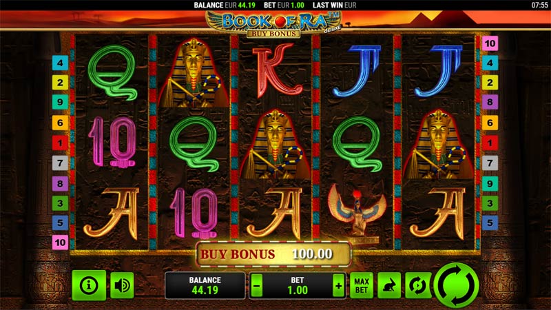 Book of Ra Deluxe Buy Bonus