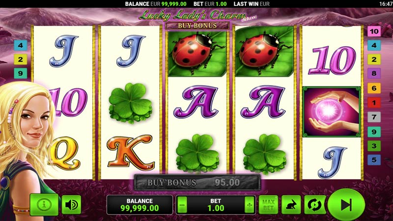 Lucky Ladys Charm Deluxe Buy Bonus