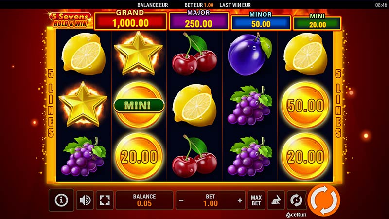 5 Sevens Hold & Win