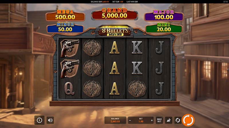 8 Bullets Hold and Win