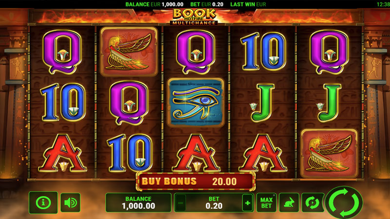 Book Hotfire Multichance Buy Bonus