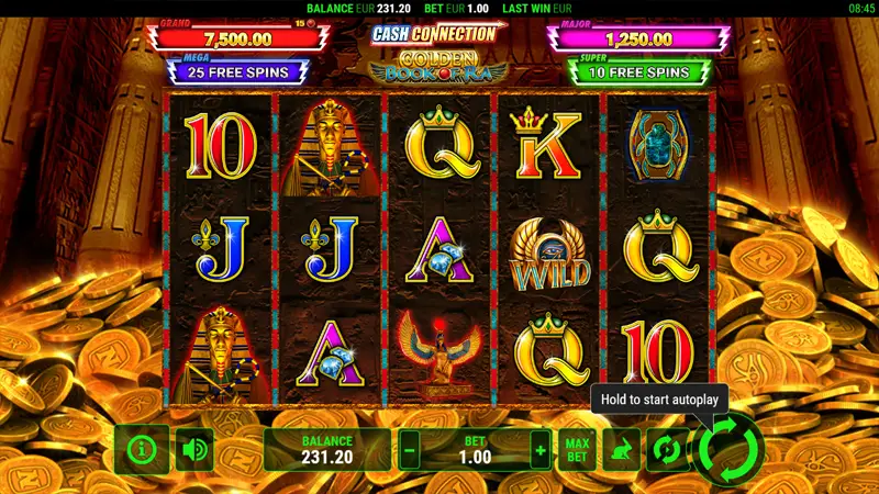 Cash Connection Golden Book of Ra