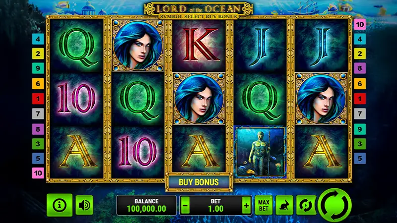 Lord of the Ocean Symbol Select Buy Bonus