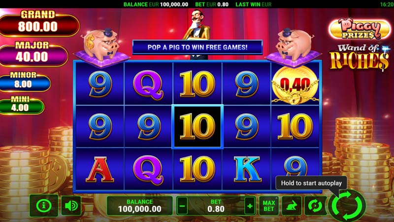 Piggy Prizes Wand of Riches