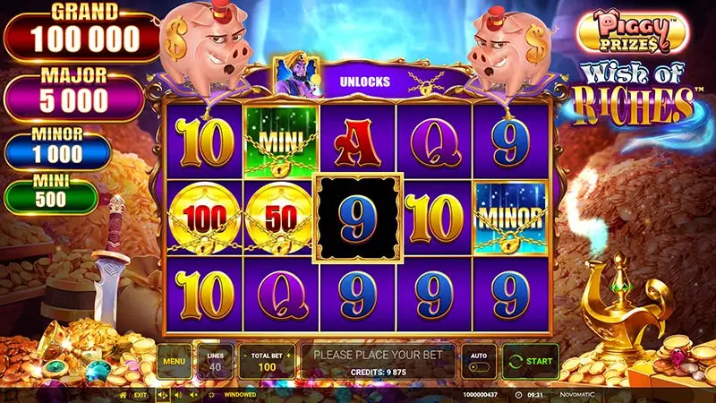 Piggy Prizes Wish of Riches Buy Bonus