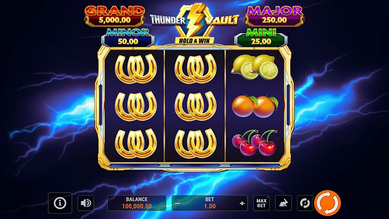 Thunder Vault Hold and Win