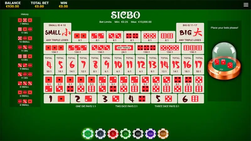 Sic Bo mobile