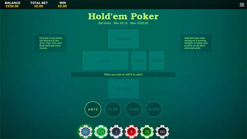 Texas Holdem mobile