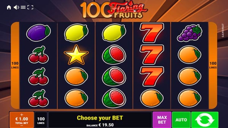 100 Flaring Fruits