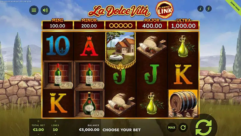 La Dolce Vita Flaming Link