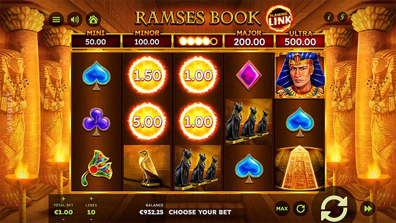 Ramses Book Flaming Link