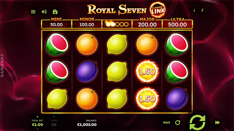 Royal Seven Flaming Link