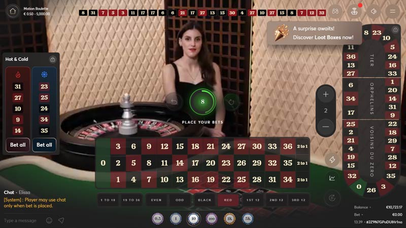 Motion Roulette