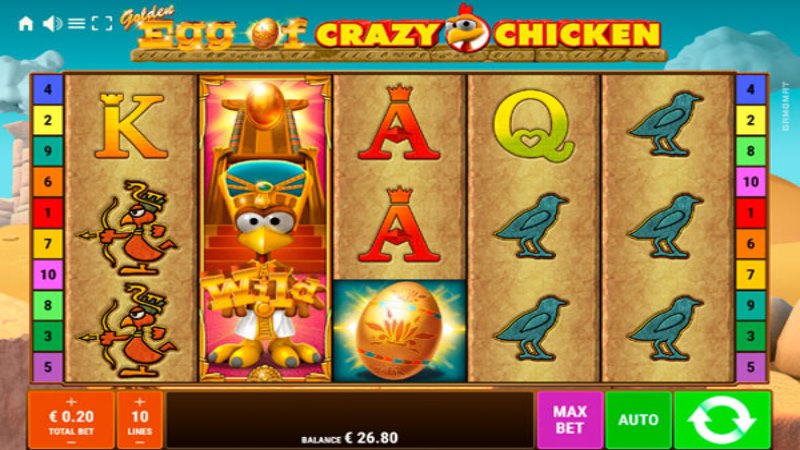 Golden Egg of crazy chicken