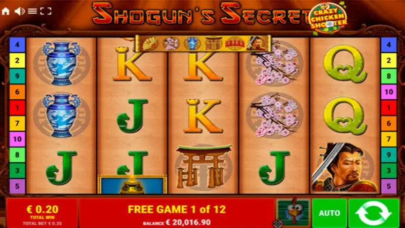Shogun's Secret of Crazy Chicken Shooter