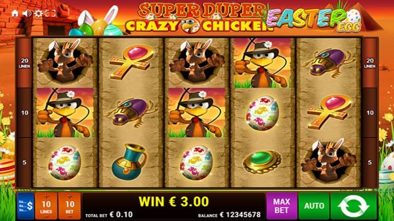The Super Duper Crazy Chicken Easter Egg