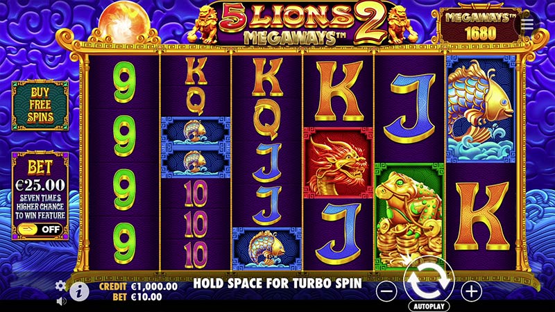 5 Lions Megaways 2