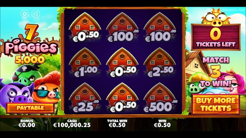 7 Piggies 5000