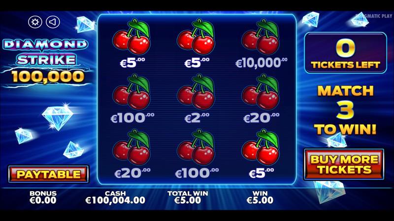 Diamond Strike 100000