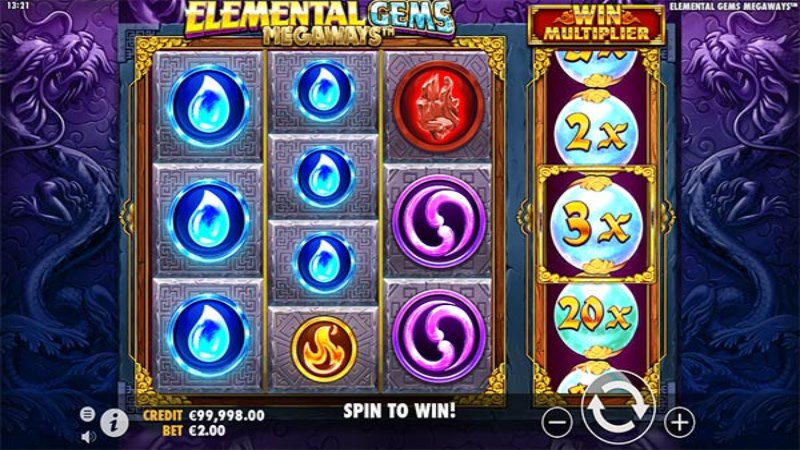Elemental Gems Megaways
