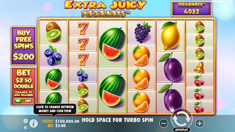 Extra Juicy Megaways