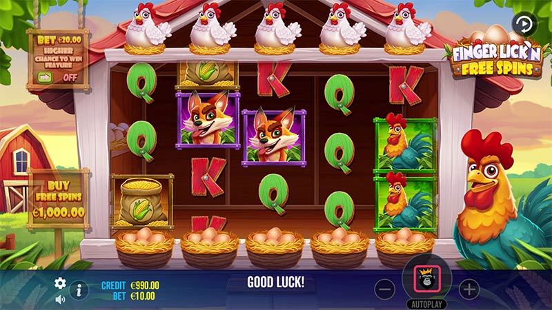 Finger Lick n Free Spins