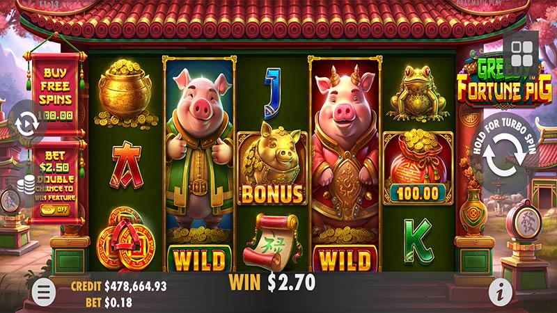 Greedy Fortune Pig