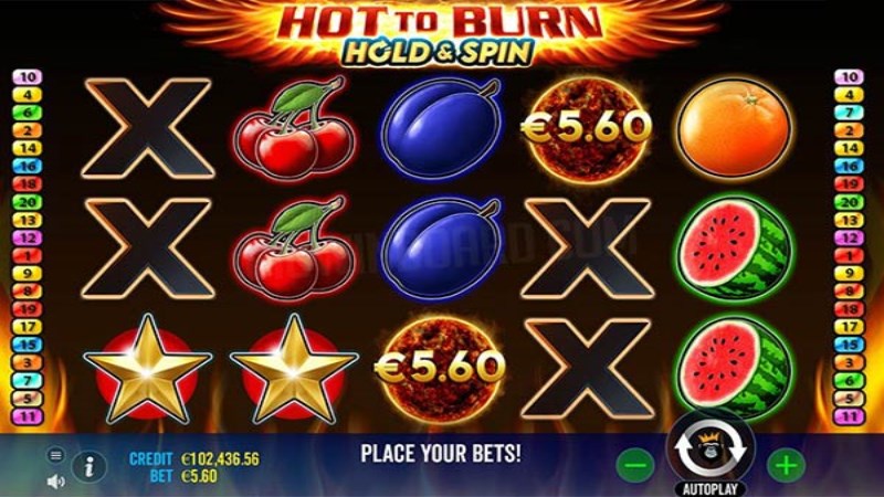 Hot to Burn Hold and Spin