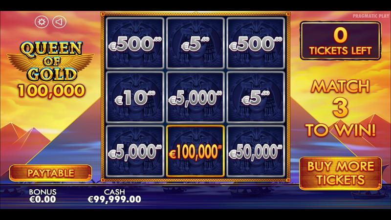 Queen of Gold 100000