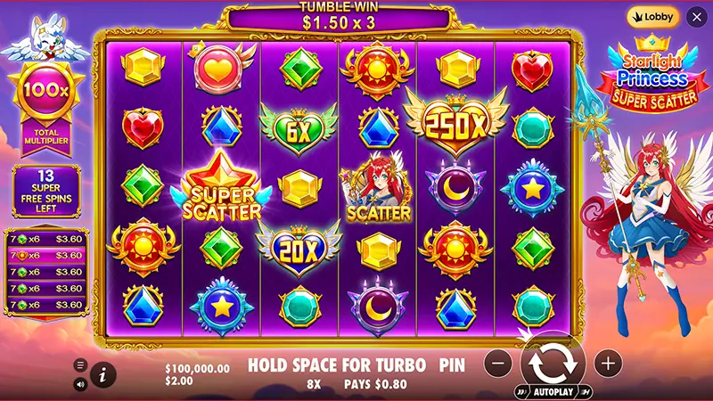 Starlight Princess Super Scatter