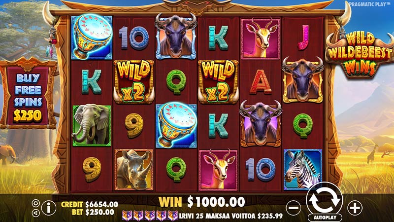 Wild Wildebeest Wins