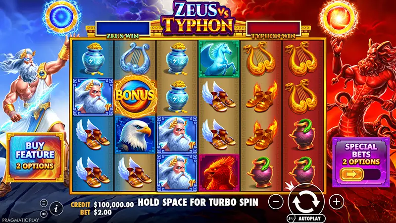 Zeus vs Typhon