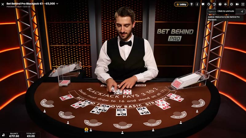 Bet Behind Pro Blackjack