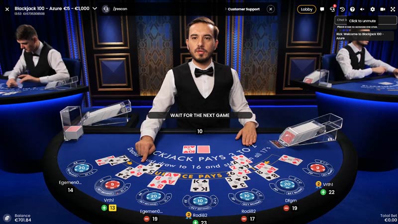 Blackjack 100 Azure