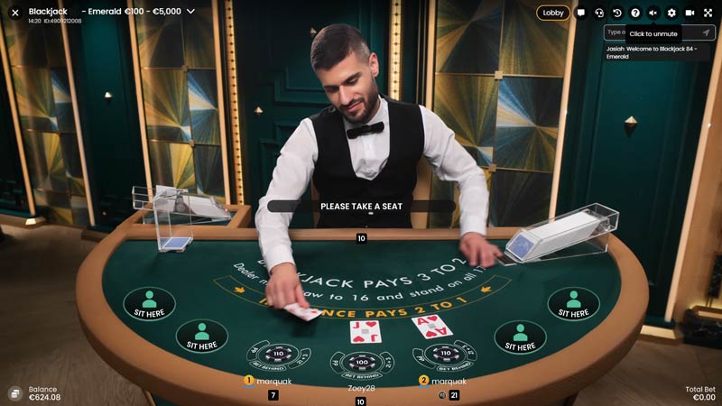 Blackjack 103 Emerald